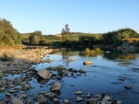 Confluence of the rivers Guadiaro and Genal